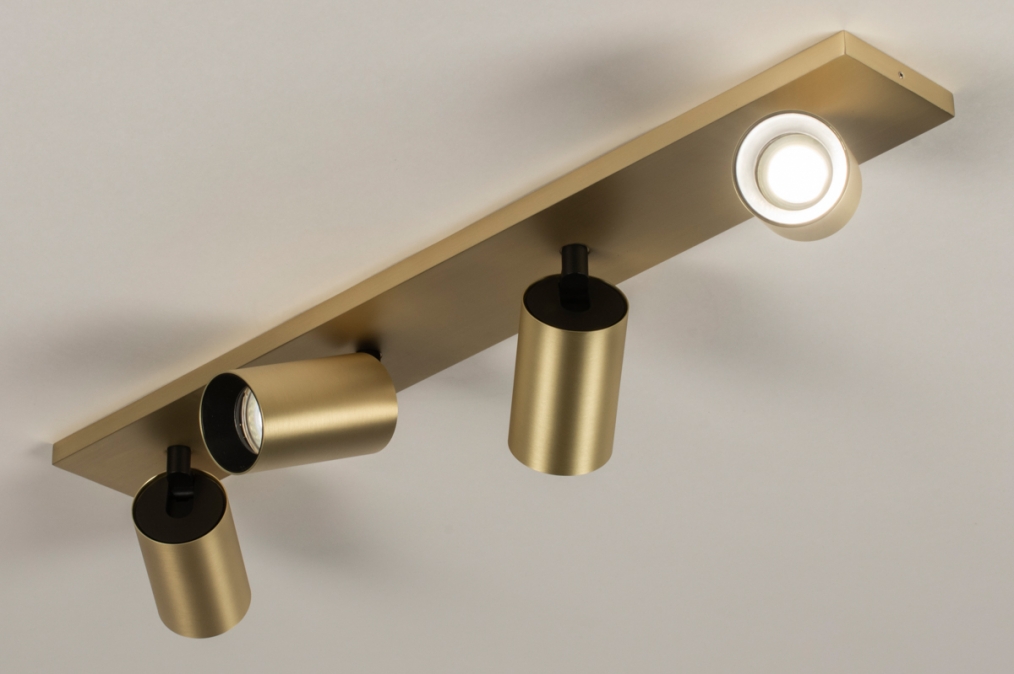 Stropní bodové svítidlo Average Spot Gold IV