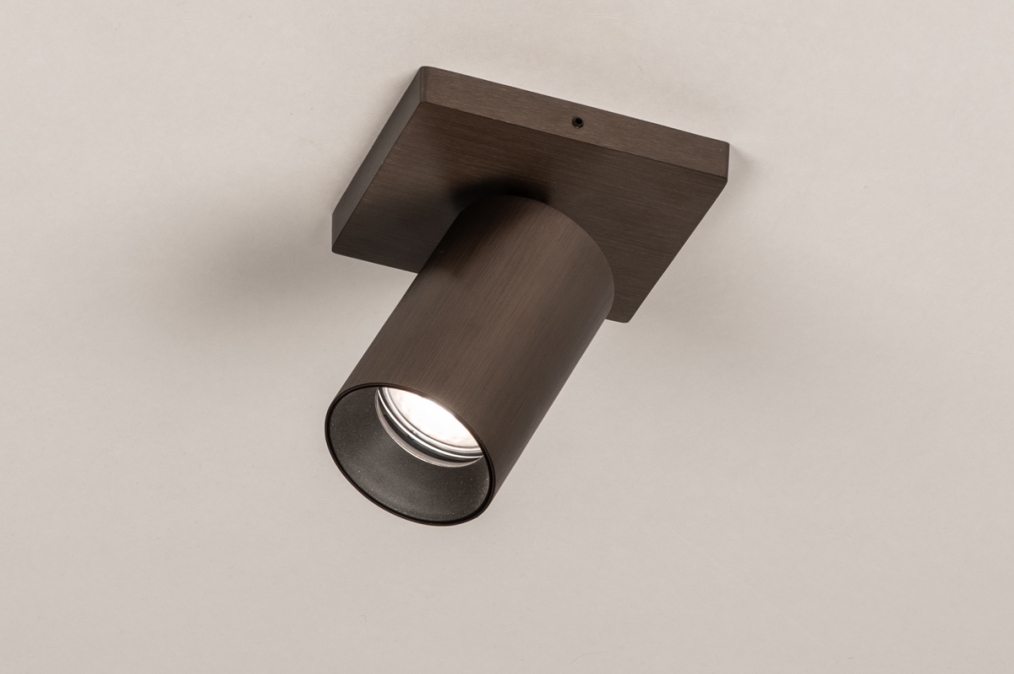 Stropní bodové svítidlo Average Spot Brown I