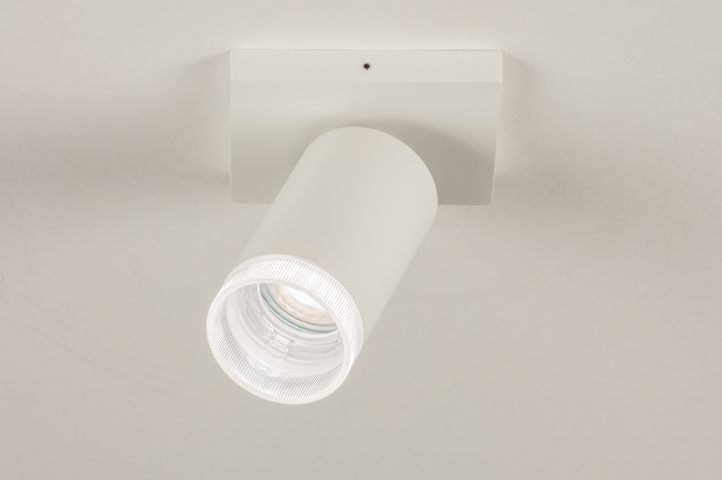 Stropní bodové svítidlo Average Spot White I and Glass