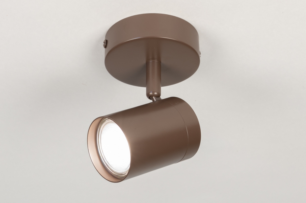 Stropní bodové svítidlo Spot Astall I Brown
