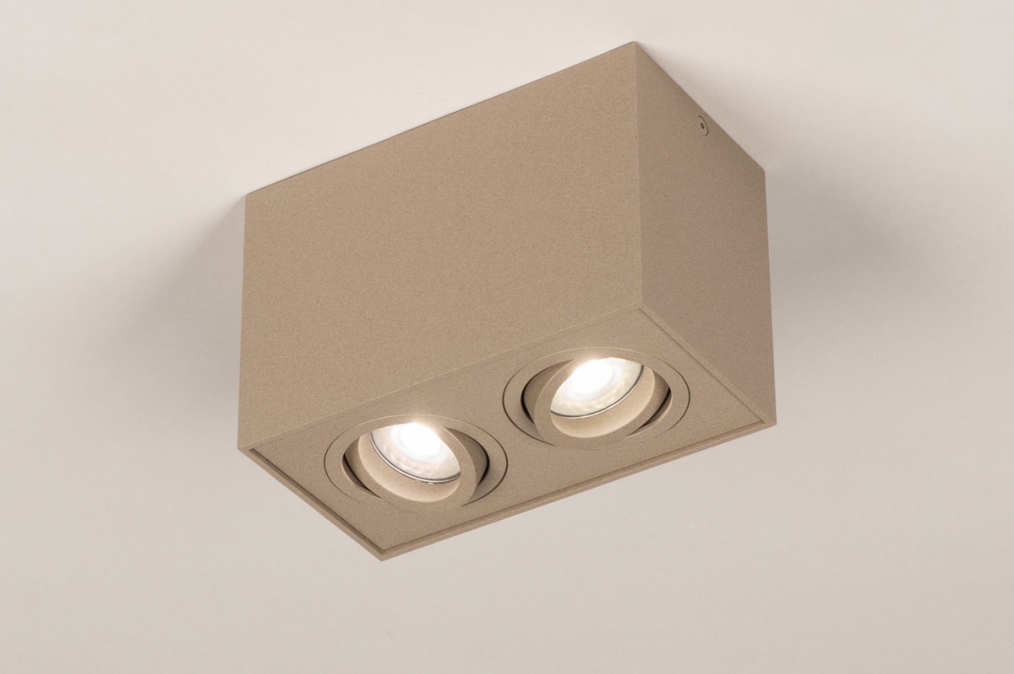 Stropní bodové svítidlo Tyler 2 Dark Taupe