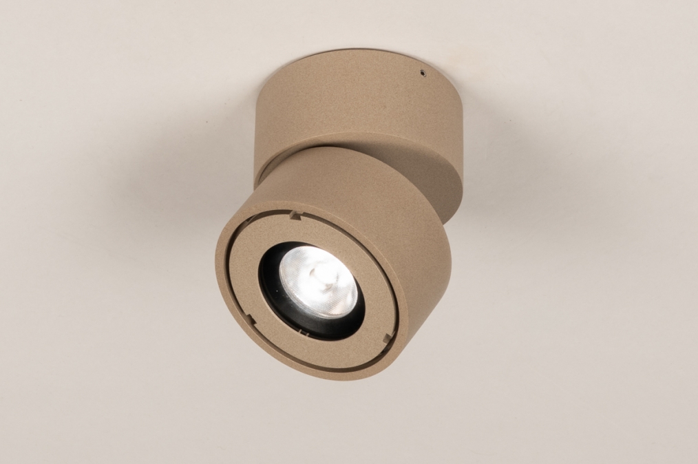 Stropní LED svítidlo do koupelny Paul Flex Taupe X