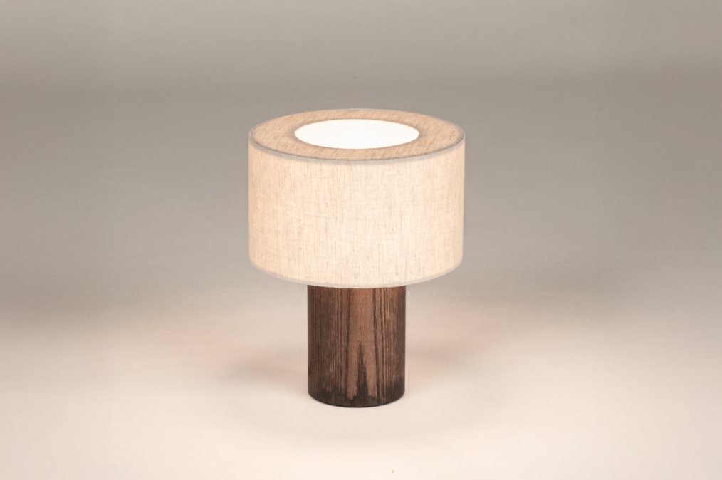 Stolní lampa do obýváku Wood Trevio 15