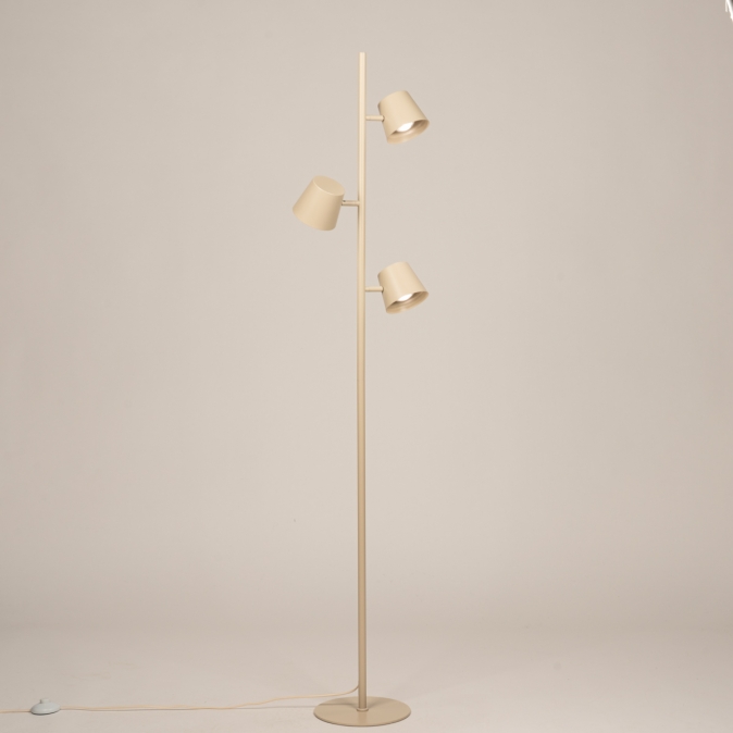 Stojací lampa Snap Fosca Taupe Trio