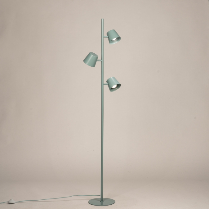 Stojací lampa Snap Fosca Old Green Trio