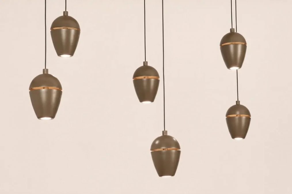 Závěsné stmívatelné LED svítidlo Cosmo Brown 6