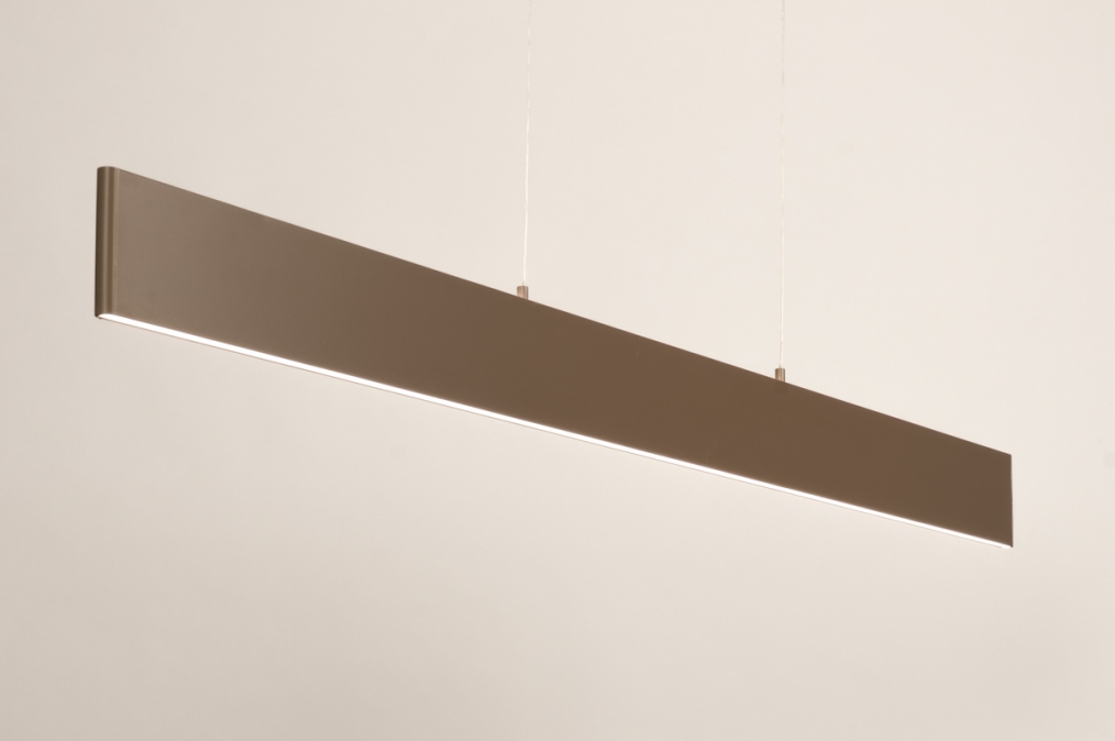 Závěsné stmívatelné LED svítidlo Linear 150 Brown