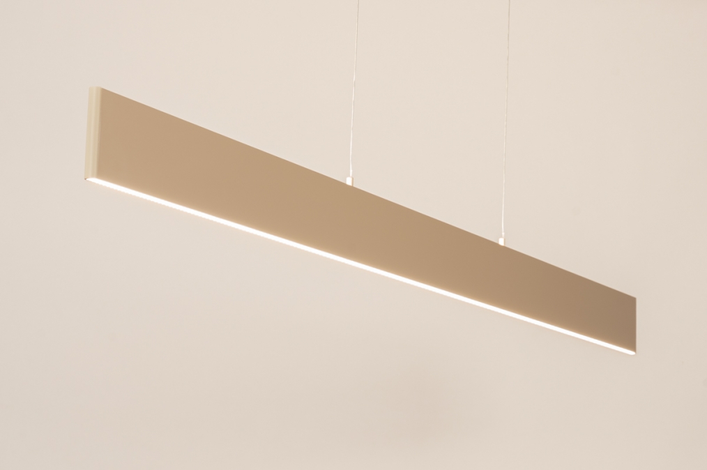 Závěsné stmívatelné LED svítidlo Linear 150 Dark Taupe