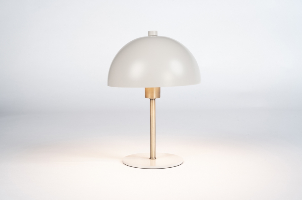Stolní lampa Montana Mini Grey and Gold