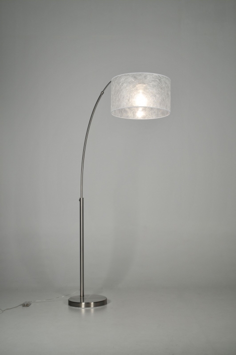 Stojací designová oblouková lampa Witbow