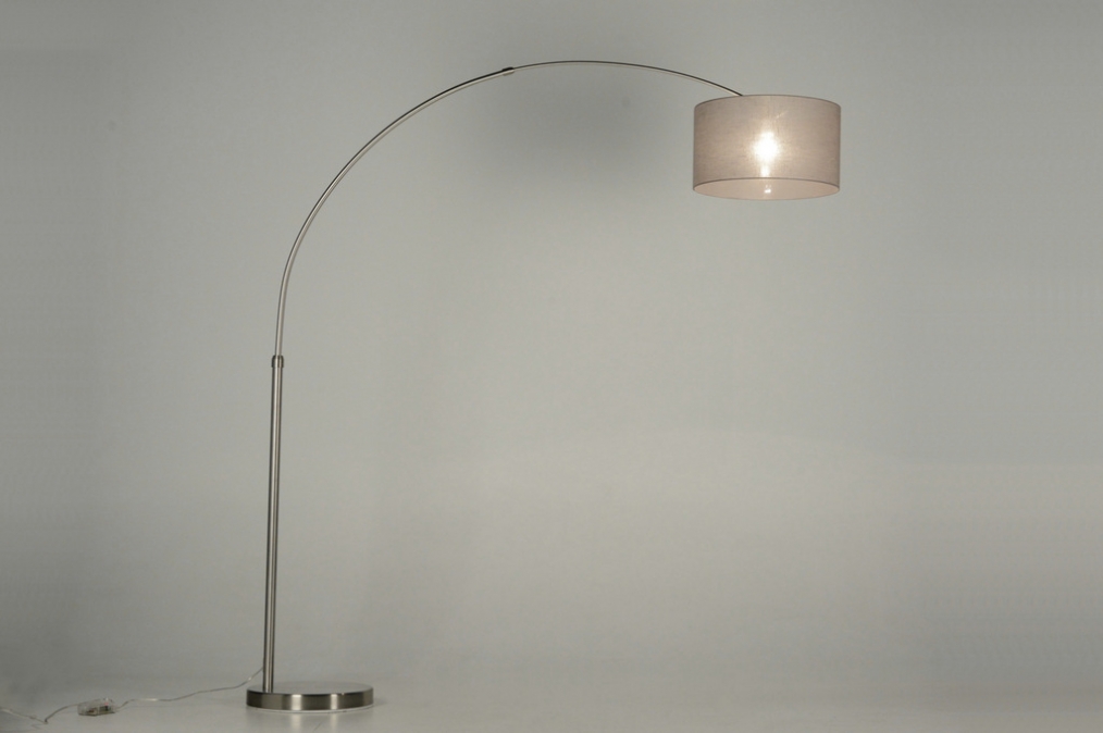 Stojací designová oblouková lampa Yasminebow