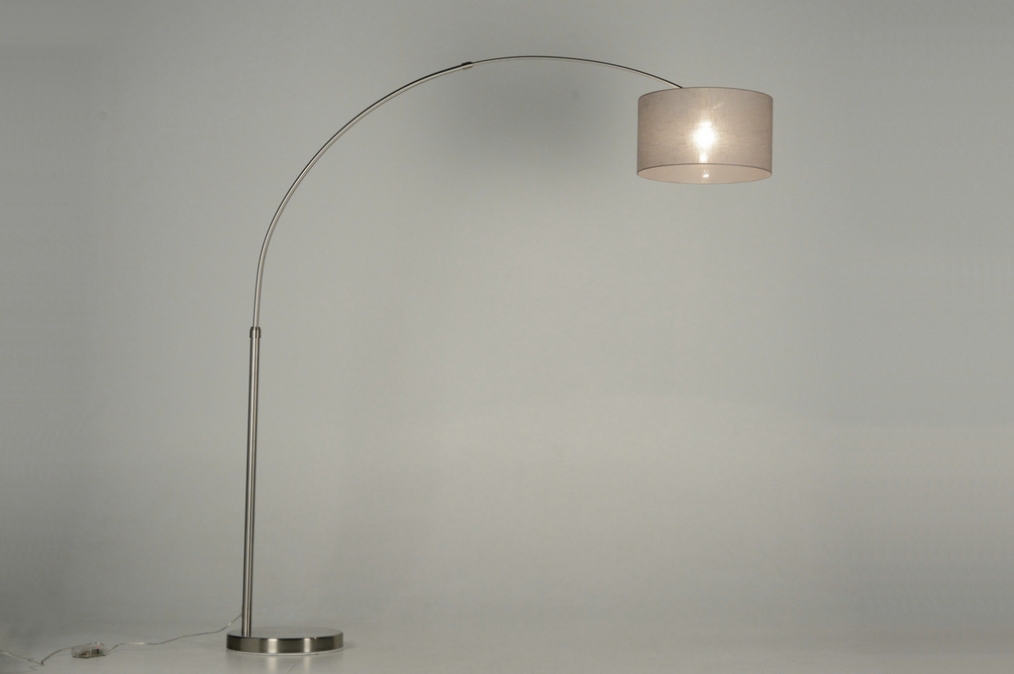 Stojací oblouková designová lampa Adamo Yasmine