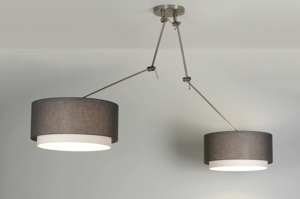 Závěsné designové svítidlo Snap Duo Lumina Dark Grey
