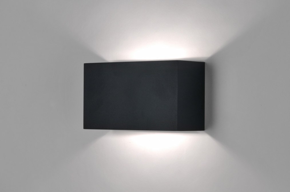 Designové černé LED svítidlo Caldana Black Classico 