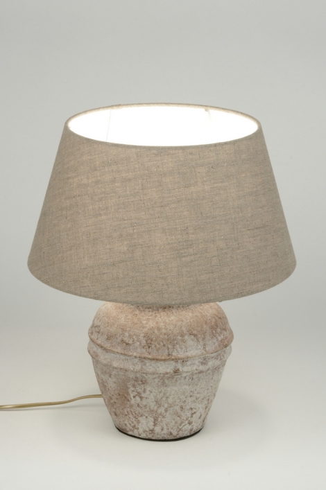 Stolní lampa Soave Taupe