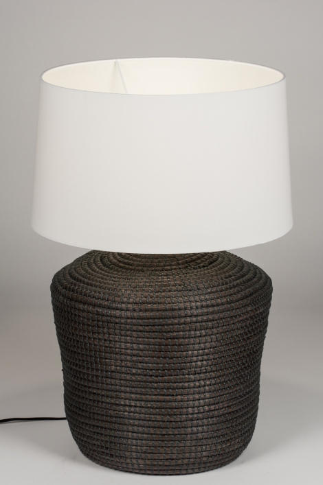 Stolní designová lampa Vesuvo Nero