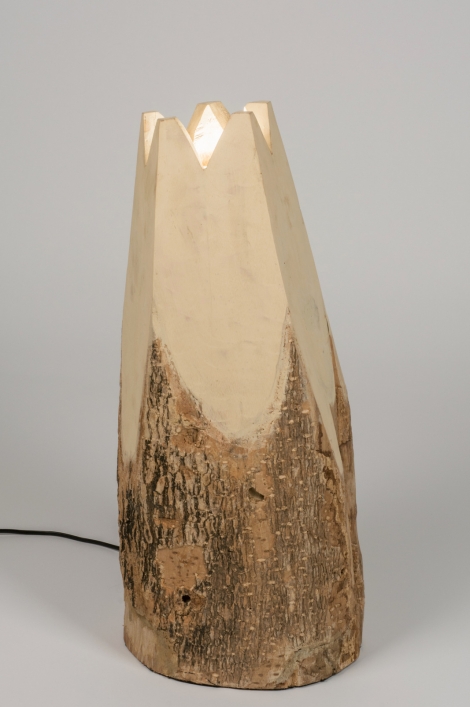 Stolní dřevěná designová LED lampa Naturo Wood Trea II