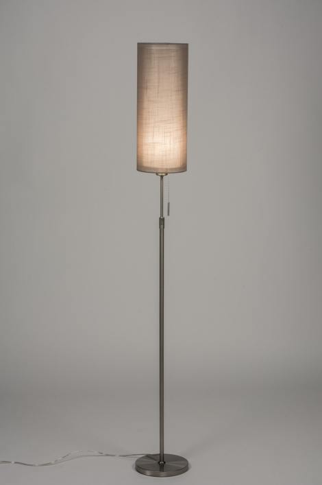 Stojací designová béžová lampa Foggia