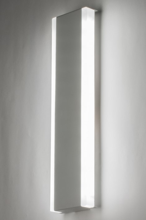 Nástěnné designové bílé LED svítidlo Villanova