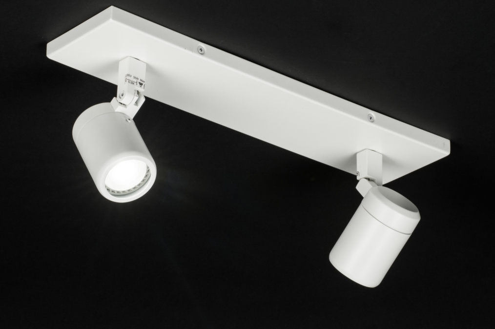 Stropní, nástěnné nebo koupelnové designové svítidlo Spot White II Line