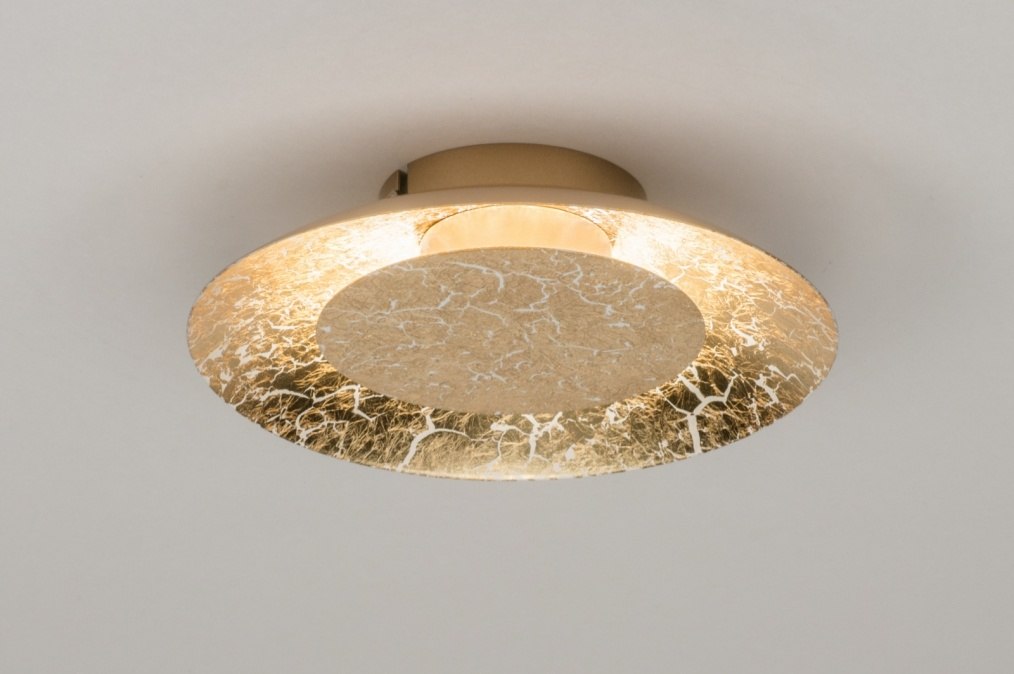 Stropní designové LED svítidlo Castonne Gold