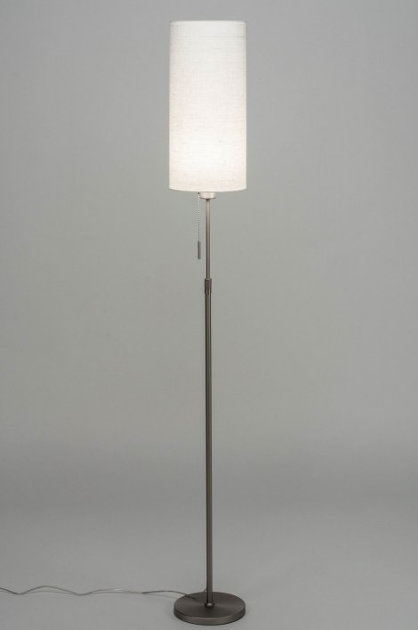 Stojací designová lampa Vergatto Bianco Tube