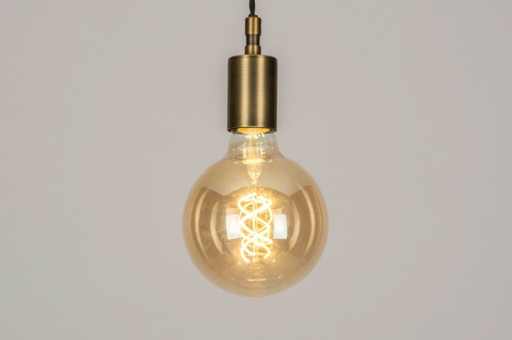 Závěsné designové svítidlo Bulb Montana Gold