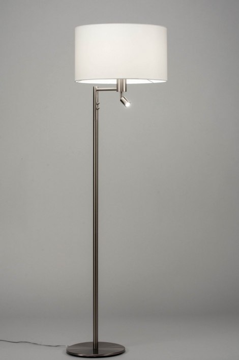 Stojací designová bílá lampa La Scale White
